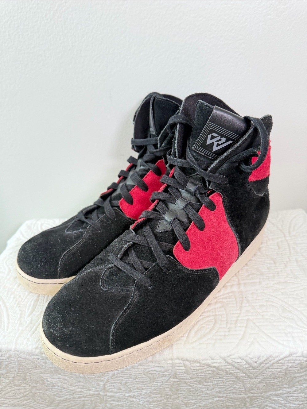 Jordan Westbrook 0.2 Why Not Black Red Suede Men’s Size 14 Shoes